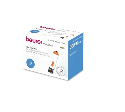 beurer GL44/50/50evo Teststreifen 100St - PZN 09929677 - OVP v.med.Fachhändler