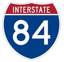Interstate 84 Sticker Decal R932 Highway Sign