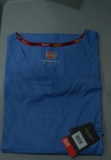 Dickies Men's Medical Scrubs, Top; Color Code: CIWZ Brand New with tags