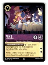 Disney Lorcana Into the Inklands 35/204 SR EN3 Alice - Tea Alchemist