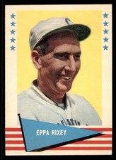 1961 Fleer Baseball Greats Baseball #71 Eppa Rixey NM/MT