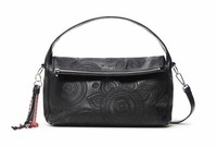 Desigual Bols Deja Vu Narbonne Flap Hand Bag Schultertasche Tasche Negro