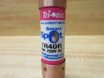Gould Shawmut Ferraz TR40R Fuse Cross Ref 4YZE3 Smart (Pack of 4
