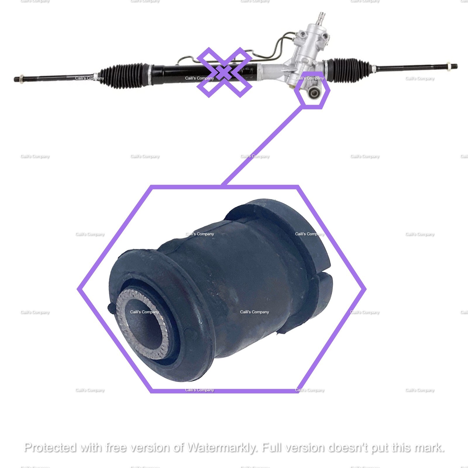 4551642020 For 2001 TOYOTA Rav4 Steering Gear Pinion and Rack Mounting