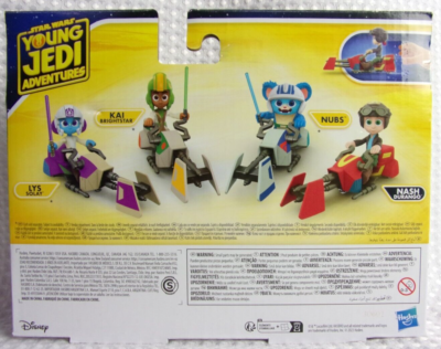 Star Wars Young Jedi Adventures Nash Durango & RJ-83 Crimson