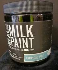 The Real Milk Paint Co. Makes 1 Pint Powder TROPICAL JADE Safe For Environment