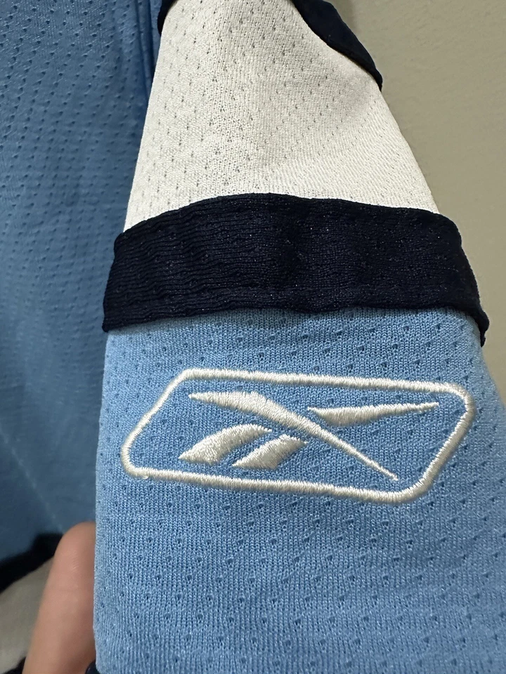 Camiseta deportiva de hockey juvenil Reebok NHL Pittsburgh Penguins L/XL azul Foto 3 de 4