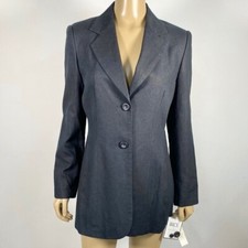 Bic  by Sag Harbor Women  s NWT Size 8 Button Closure Blazer Jacket