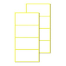 100 Pieces, 3" x 1.5" - Labels Stickers for Storage Bins, Organizing, Moving Box