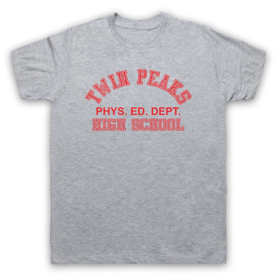 THE GUNS OF BRIXTON CAMISETA PARA HOMBRE Y MUJER TWIN PEAKS HIGH SCHOOL PHYS ED DEPARTAMENTO COMO LINCH TV USADA