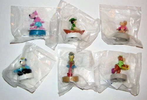 Para coleccionistas y aficionados Flintstones Juguetes Promocionales de comida rápida y cereales