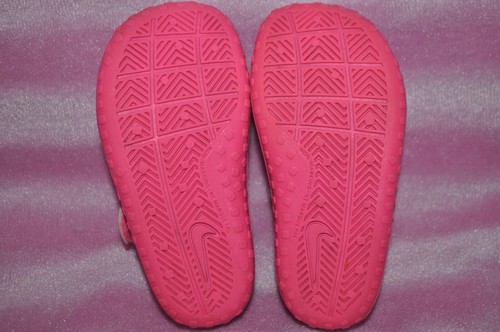 NIKE Sunray Protect Toddler Girls Sandals Pink Purple - Picture 8 of 10