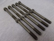 Ford Kent PRE-CROSSFLOW O.E. H/T Self-Colour BLACK Cylinder Head Bolt Set (10)
