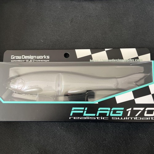 GROW DESIGN WORKS FLAG 170 #005 MINTFIZU - swimbait rare - NEUF - Sport & Plein air