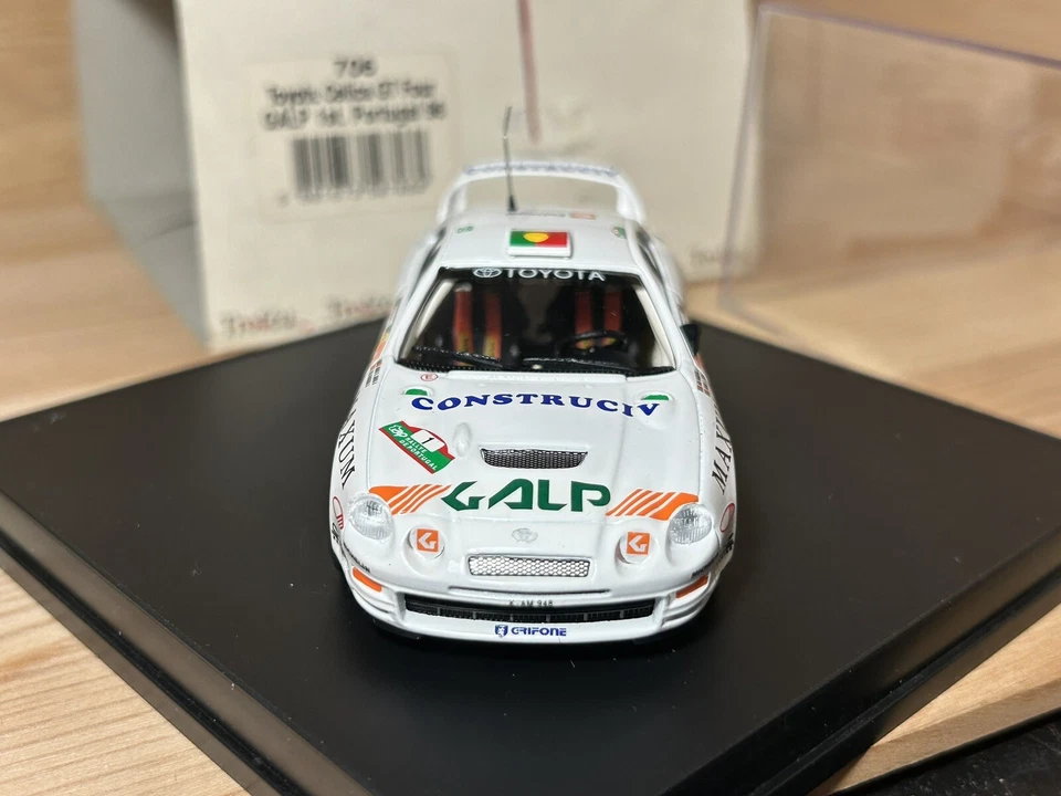 TROFEU 706 TOYOTA CELICA FT FOUR GALP #1 R.MADEIRA 1st RALLY PORTUGAL 1996 1:43 - Immagine 4 di 4