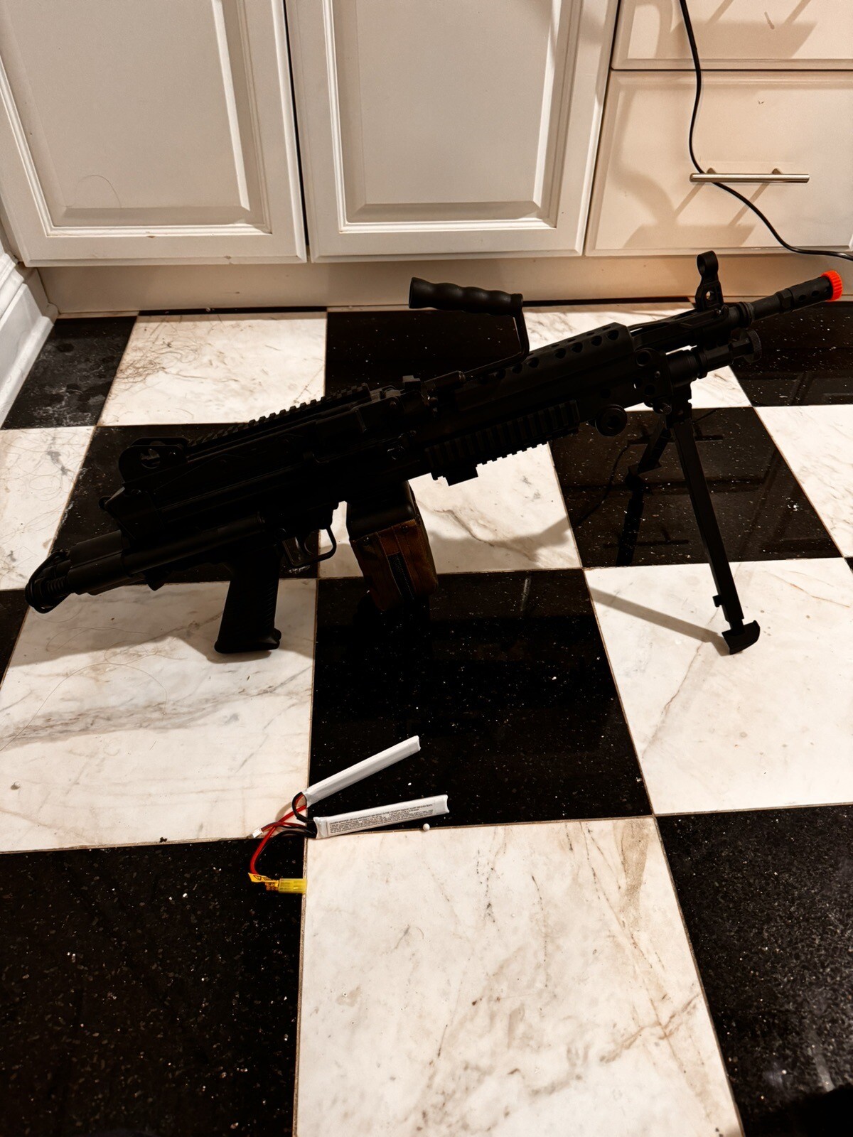 Airsoft M249. 100 Functional. Only Used Once. Comes With Battery. eBay