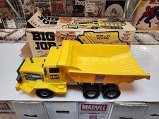 Vintage Marx Big Job Yellow Dump Truck 28  Long With Box No Instructions