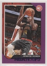 2018-19 Panini NBA Hoops Purple Dewayne Dedmon #41 0k4