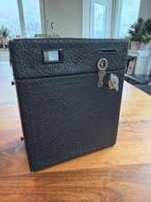 Vintage Kodak No. 2A Model B Folding Cartridge Camera Black Leatherette Photo