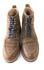 Botas RHODES FOOTWEAR Owen Moc Puntera 10 Umber Marrón Gamuza Cuero Suela Vibram