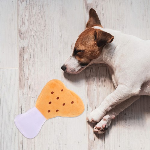 2 Pcs Giocattoli Peluche Per Gamba Di Pollo Giocattolo Macinare Il Cane - Imagen 7 de 12