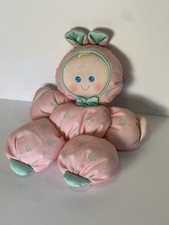 Fisher Price Slumber Babies bunny pink ok condition rare 1989 w/flaw