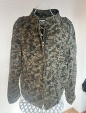 Camouflage Damen Jacke mit Strass Steine 100% Baumwolle Gr. XL Top Zustand!!!