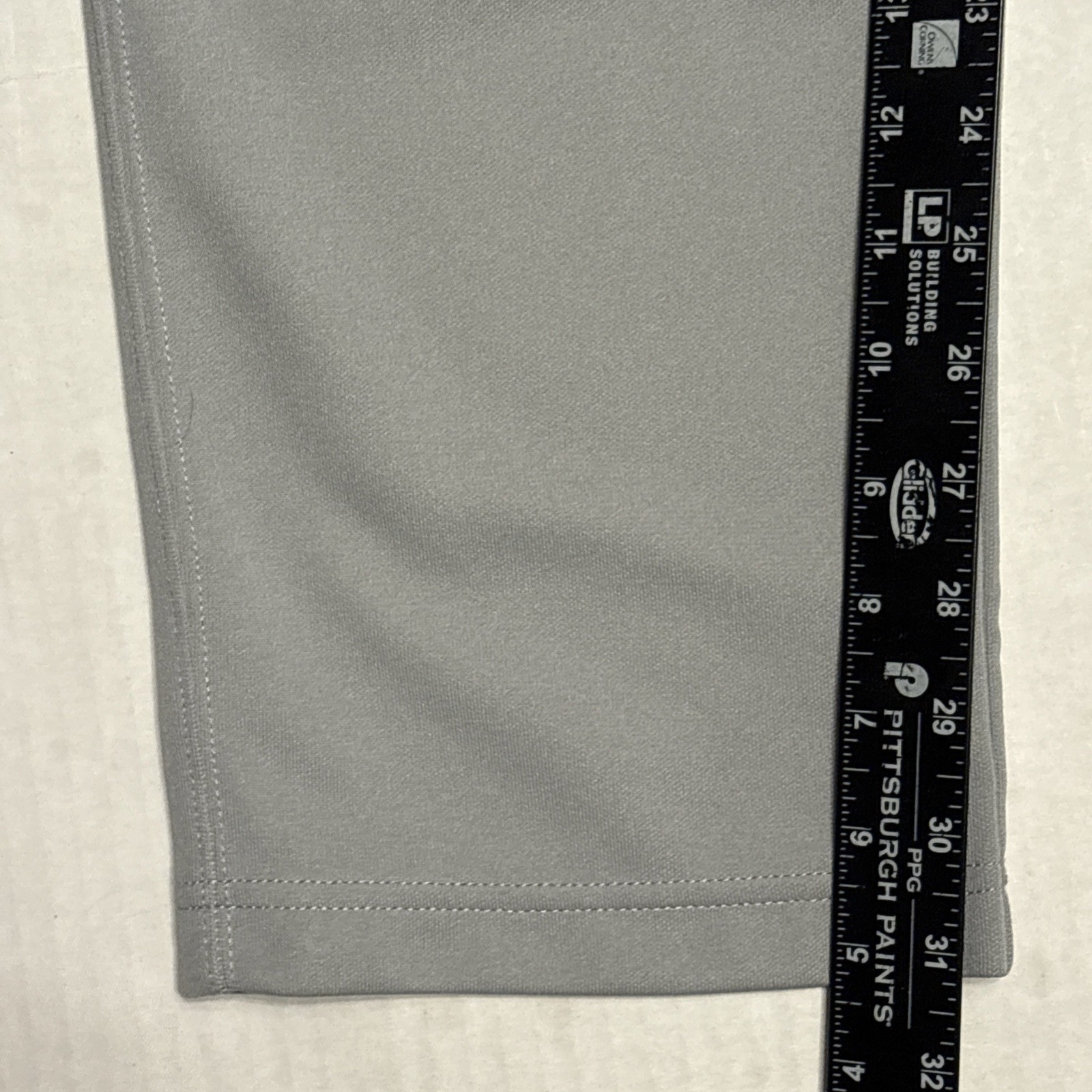 Under Armour Heat Gear Baseball Pants Size Medium Loose Fit Gray Belt Loop 31x31 thumbnail 4