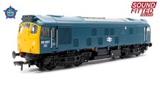 Bachmann 32-340ASFX Class 25/1 25057 BR Blue Diesel Locomotive - DCC Sound Delux