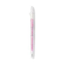 MUJI Erasable Retractable Slim Ballpoint Pen Pink 0.38mm Made in Japan
