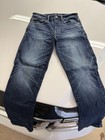 American Eagle Men's Slim Blue Denim Jeans Medium Wash Stretch 5-Pocket Logo — photo 1