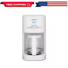 Cuisinart 12-Cup Classic Programmable Coffee Maker, WHITE