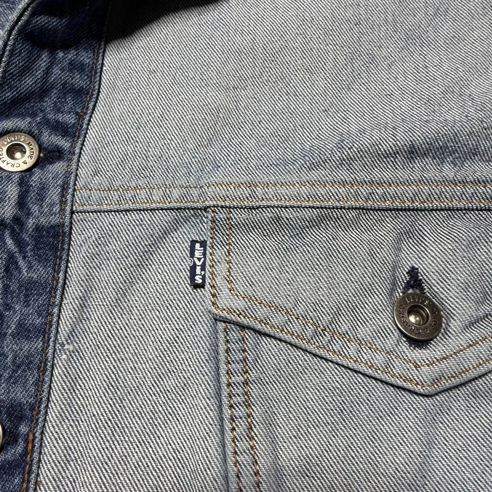 Chaqueta de Camionero Levi's Made & Crafted Tipo III About Face Inside Out Denim - XL Foto 3 de 4