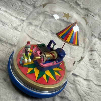 VTG Koji Murai Sankyo Japanische Clown Musikbox Wind-Up