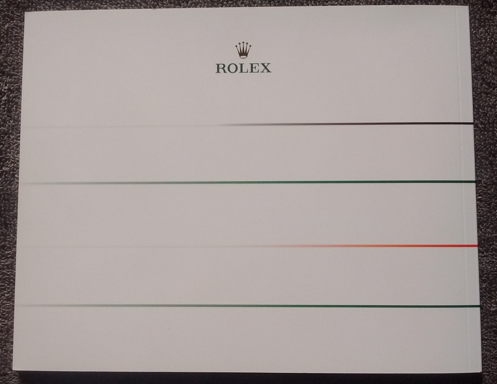 ROLEX COSMOGRAPH DAYTONA 2013 30-PAGE SALES BROCHURE CATALOGUE RARE 116506 image 4