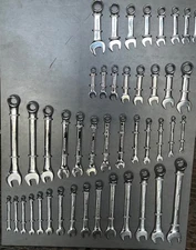 HUSKY SAE/MM Combination Wrench Set  (44-Piece)