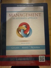 Mindtap Course List Ser.: Management : An Integrated Approach