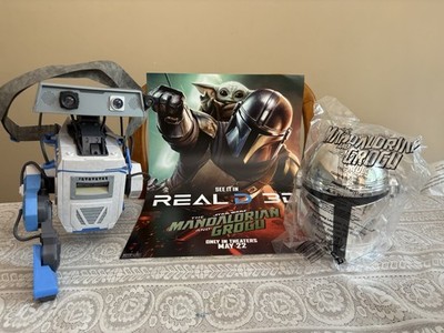 2026 Disney Star Wars Galaxy s Edge BDX Droid Popcorn Bucket, Mandos Helmet Cup!