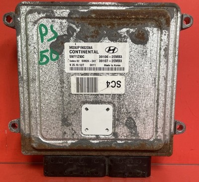 11-13 Hyundai Elantra Engine Control Module ECM Computer 39106-2EMB3 Warranty