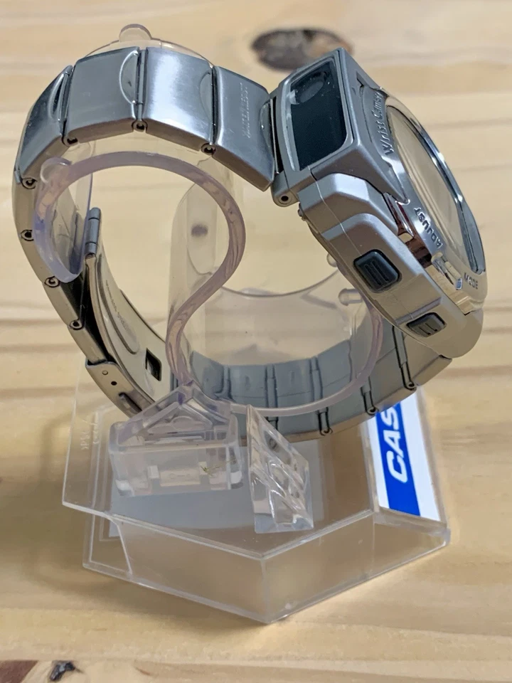 Relógio digital Casio WQV-3 câmera de pulso vintage excelente estado Japão - Imagem 3 de 4