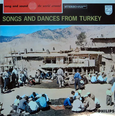 Deben Bhattacharya Songs And Dances From Turkey NEAR MINT Philips Vinyl LP