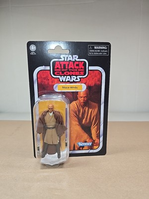 Star Wars The Vintage Collection MACE WINDU (AOTC)  3.75'' Figure VC35 NEW