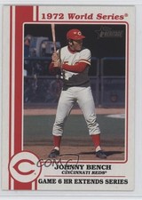 2021 Heritage High Number 1972 World Series Highlights Johnny Bench HOF 00t5