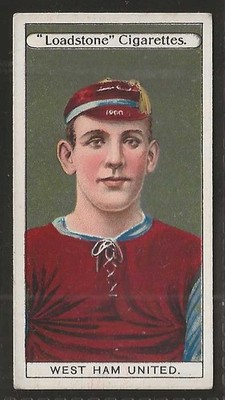 FRANKLYN DAVEY - FOOTBALL CLUB COLORS 1909 - WEST HAM UNITED
