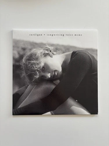 Taylor Swift Cardigan and Songwriting Voice Memo Vinyl, 12 Inch