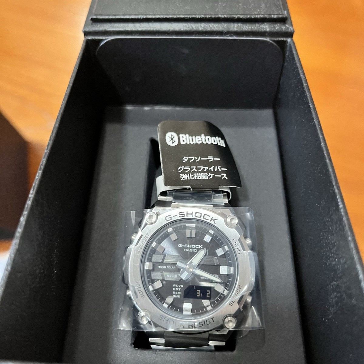 Casio G-Shock G-Steel GST-B600D-1AJF Solar Men Watch Bluetooth New