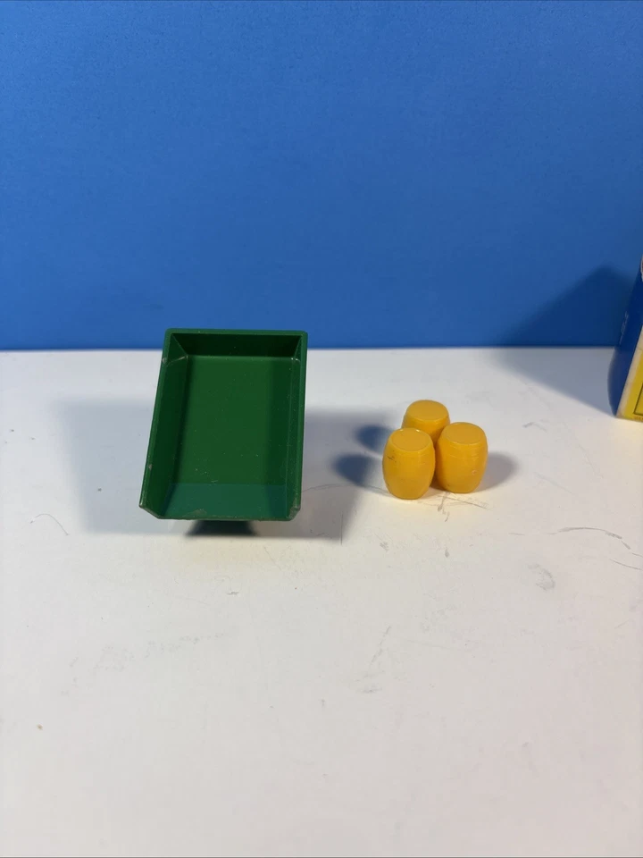 Matchbox Lesney No. 51 John Deere Green Tipper Dump Trailer Diecast Vintage - Image 4 of 4