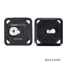 Sunwayfoto 2 Pack Quick Release Plates CP-39 Camera Clip QR Arca Swiss NEW
