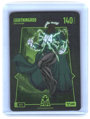 Bo Jackson Battle Arena - Lightningrod - Battlefoil - Glow-#BF-77