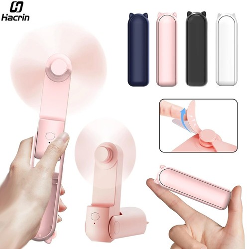 JISULIFE Handheld Fan, 3 in 1 Mini Hand Fan, Portable USB Rechargeable Small Poc - Picture 4 of 13